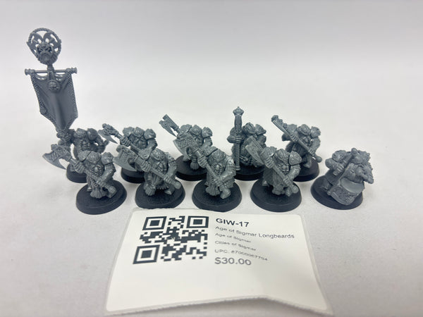 Age of Sigmar Longbeards GIW-17