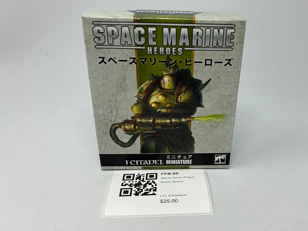 Heroes Series Plague Marine Sealed FFB-20