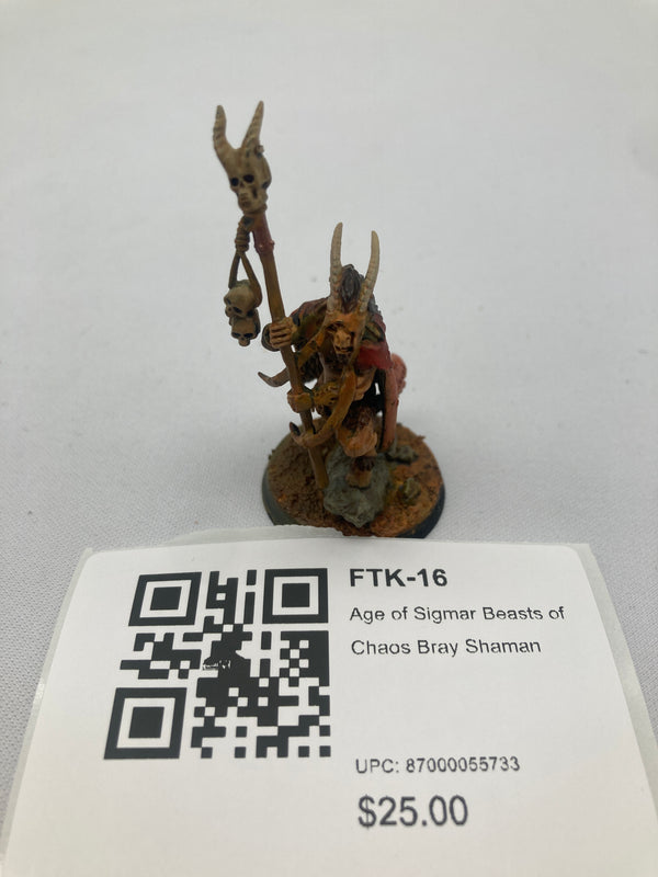 Age of Sigmar Beasts of Chaos Bray Shaman FTK-16