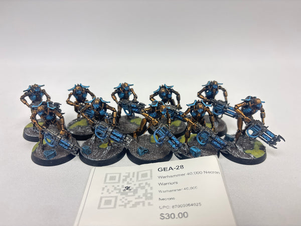 Warhammer 40,000 Necron Warriors GEA-28