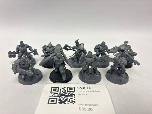 Necromunda Goliath gangers GCR-05
