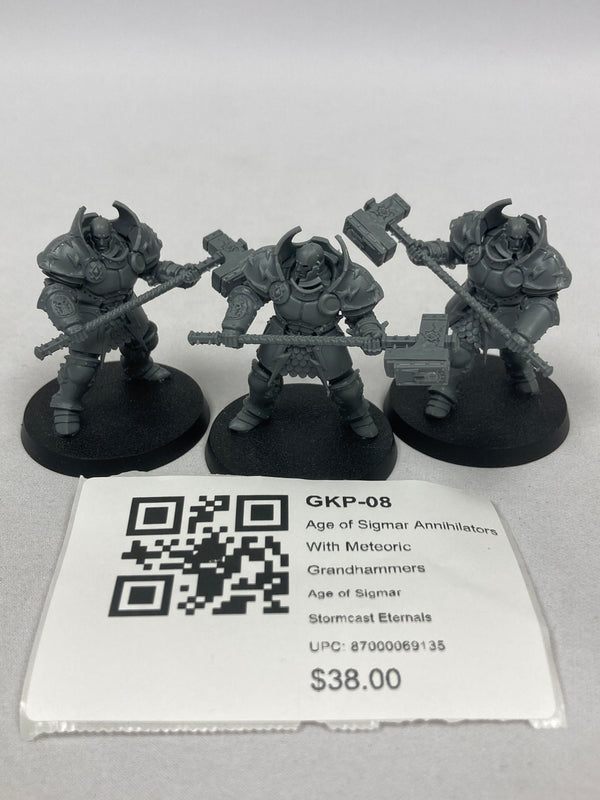 Age of Sigmar Annihilators With Meteoric Grandhammers GKP-08