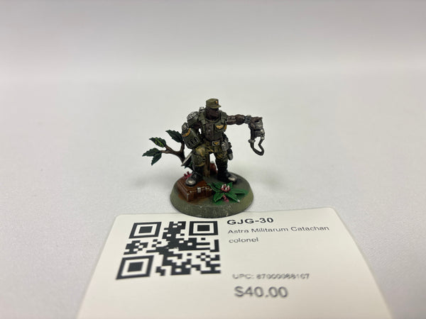 Astra Militarum Catachan colonel GJG-30