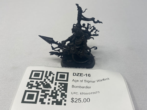 Age of Sigmar Warlock Bombardier DZE-16