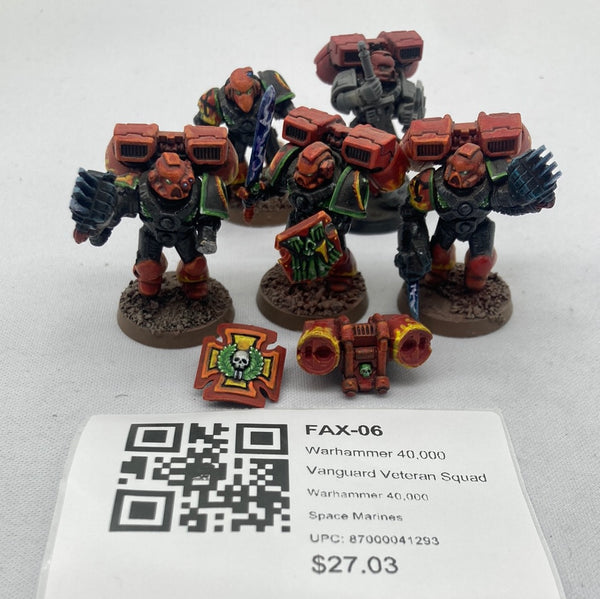 Warhammer 40,000 Vanguard Veteran Squad FAX-06