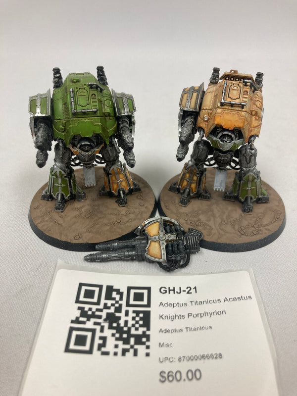 Adeptus Titanicus Acastus Knights Porphyrion GHJ-21