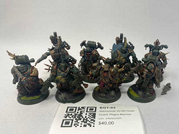Warhammer 40,000 Death Guard: Plague Marines EGT-03