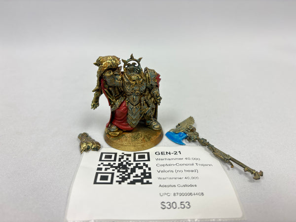Warhammer 40,000 Captain-General Trajann Valoris (no head) GEN-21