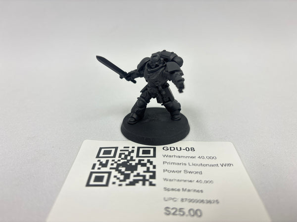 Warhammer 40,000 Primaris Lieutenant With Power Sword GDU-08