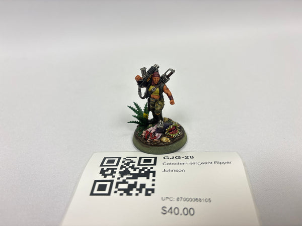 Catachan sergeant Ripper Johnson GJG-28