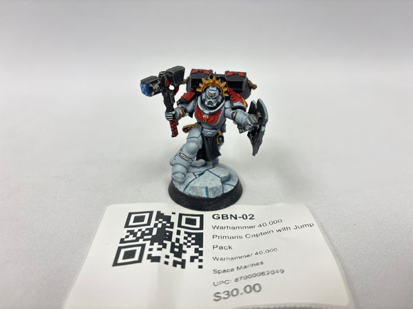 Warhammer 40,000 Primaris Captain with Jump Pack GBN-02