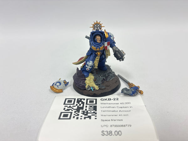 Warhammer 40,000 Leviathan Captain in Terminator Armour GKB-22