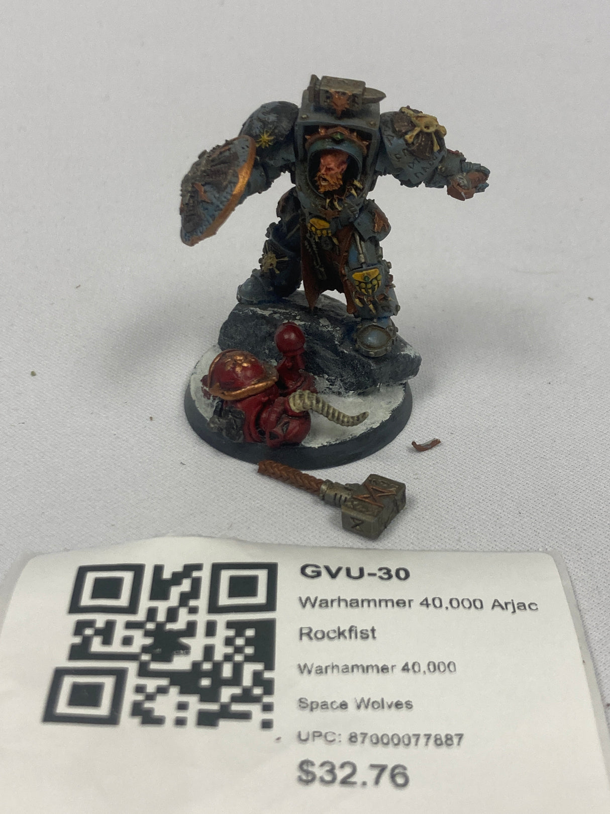 Warhammer 40,000 Arjac Rockfist GVU-30