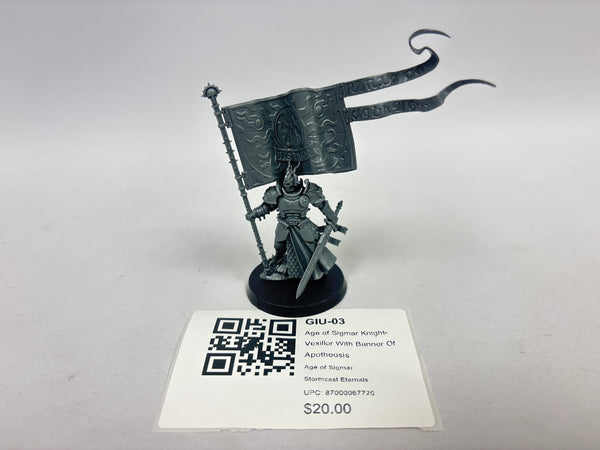 Age of Sigmar Knight-Vexillor With Banner Of Apotheosis GIU-03