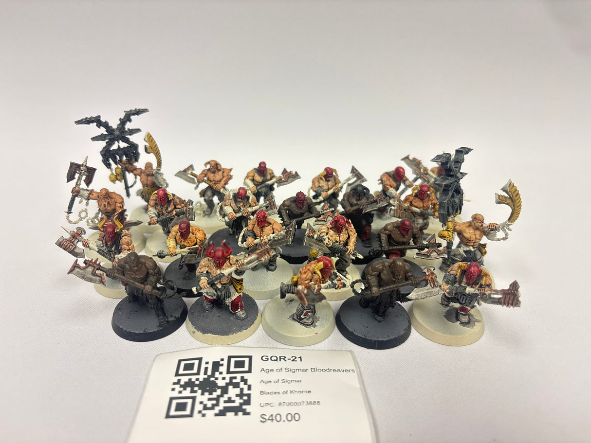 Age of Sigmar Bloodreavers GQR-21