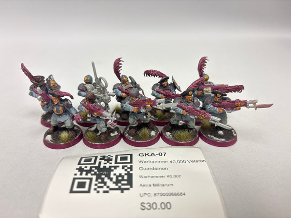 Warhammer 40,000 Veteran Guardsmen GKA-07