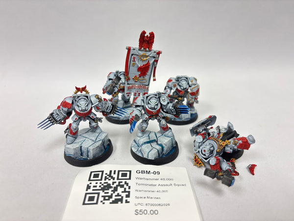 Warhammer 40,000 Terminator Assault Squad GBM-09