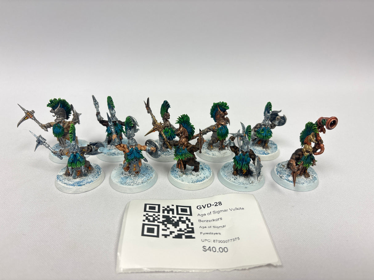 Age of Sigmar Vulkite Berzerkers GVD-28