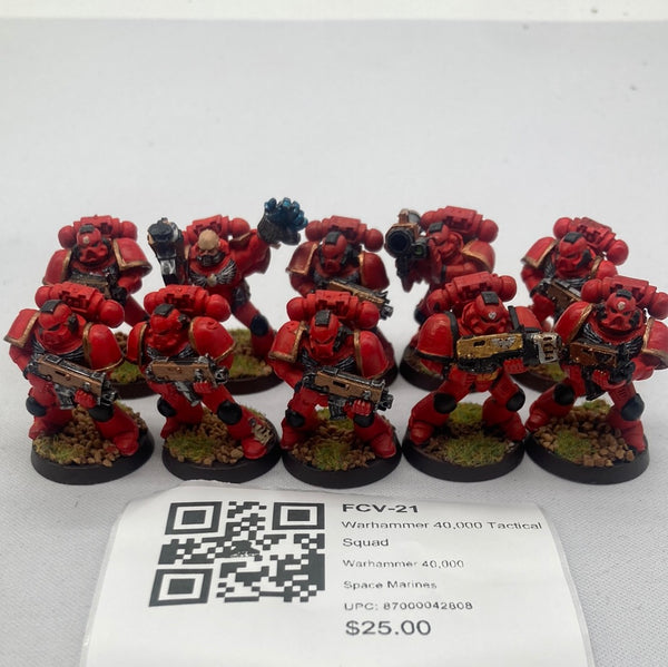 Warhammer 40,000 Tactical Squad FCV-21