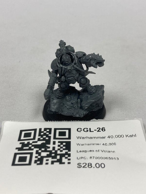 Warhammer 40,000 Kahl GGL-26