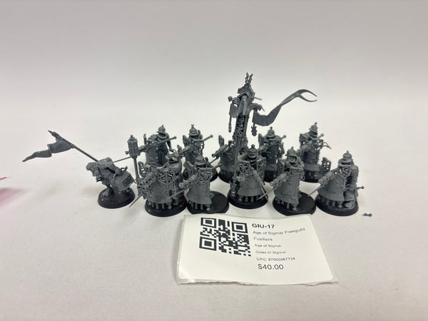 Age of Sigmar Freeguild Fusiliers GIU-17