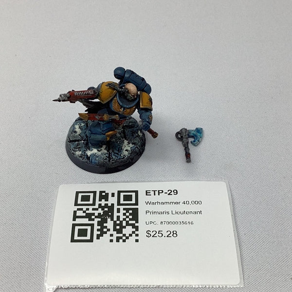 Warhammer 40,000 Primaris Lieutenant ETP-29