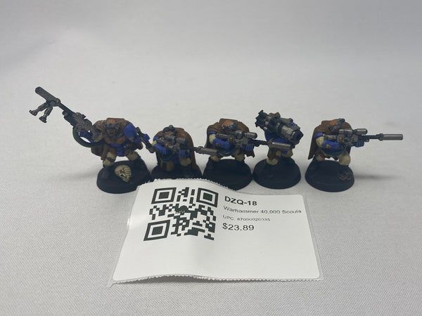 Warhammer 40,000 Scouts DZQ-18