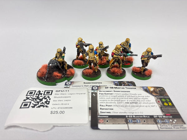 Star Wars: Legion Imperial Shoretroopers GFU-11