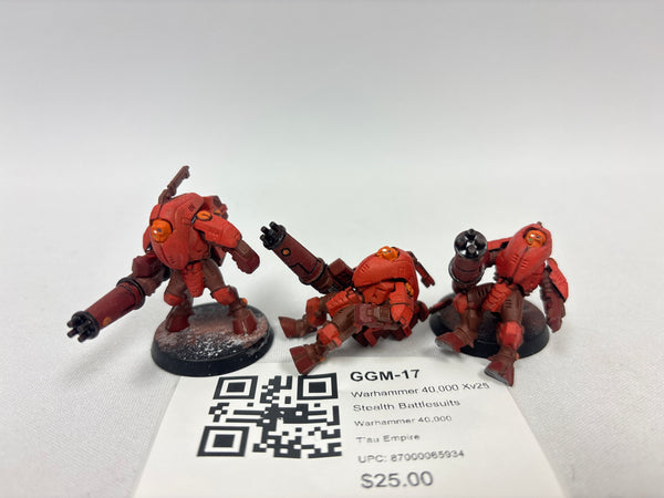 Warhammer 40,000 Xv25 Stealth Battlesuits GGM-17