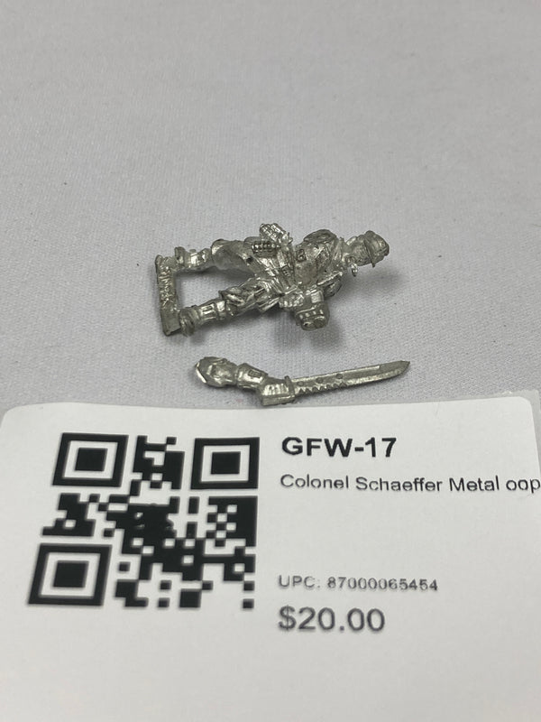 Colonel Schaeffer Metal oop GFW-17