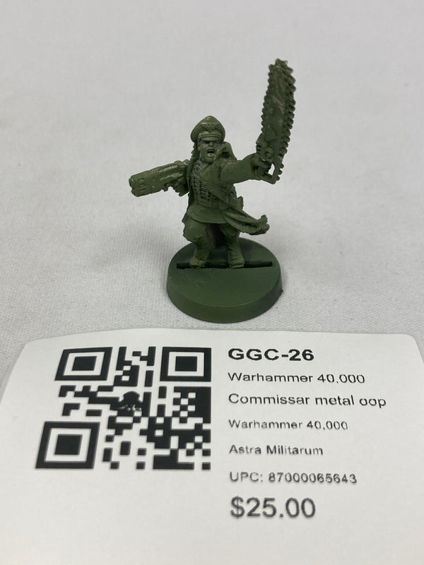 Warhammer 40,000 Commissar metal oop GGC-26