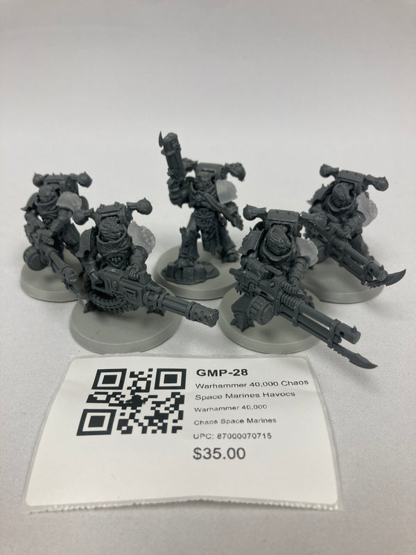 Warhammer 40,000 Chaos Space Marines Havocs GMP-28