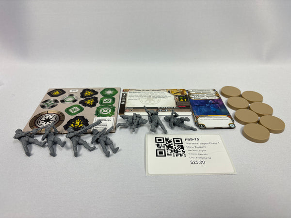 Star Wars: Legion Phase 1 Clone Troopers FSS-15