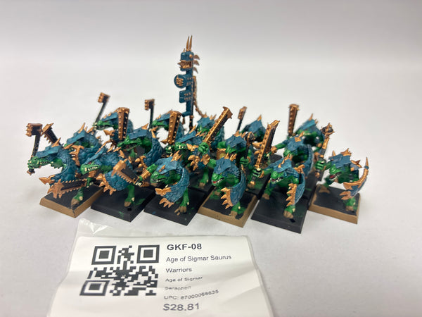 Age of Sigmar Saurus Warriors GKF-08