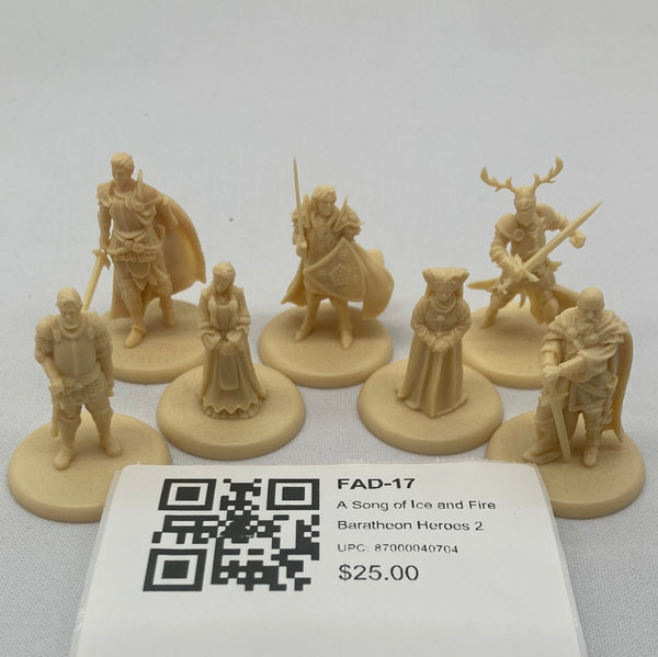 A Song of Ice and Fire Baratheon Heroes 2 FAD-17