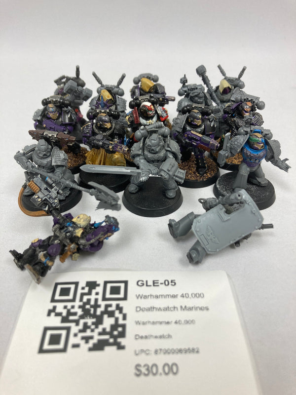 Warhammer 40,000 Deathwatch Marines GLE-05