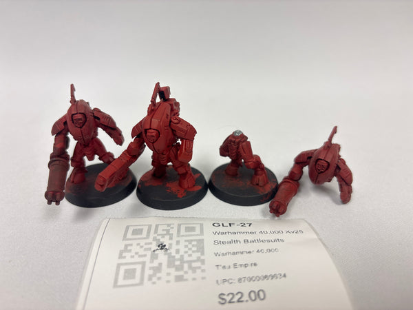 Warhammer 40,000 Xv25 Stealth Battlesuits GLF-27