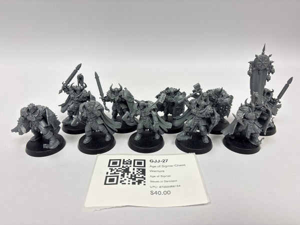 Age of Sigmar Chaos Warriors GJJ-27