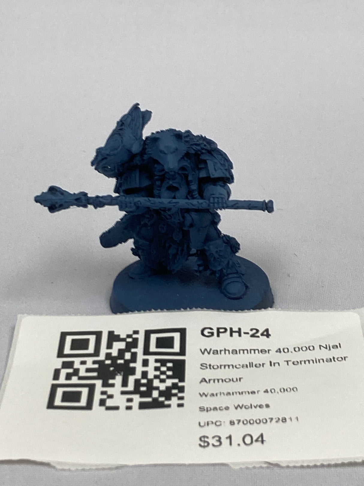 Warhammer 40,000 Njal Stormcaller In Terminator Armour GPH-24