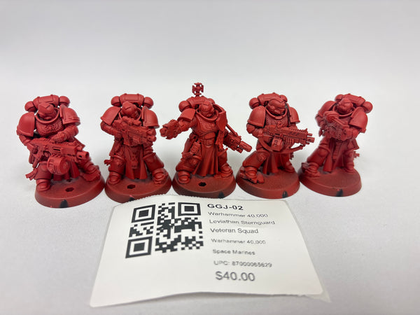 Warhammer 40,000 Leviathan Sternguard Veteran Squad GGJ-02