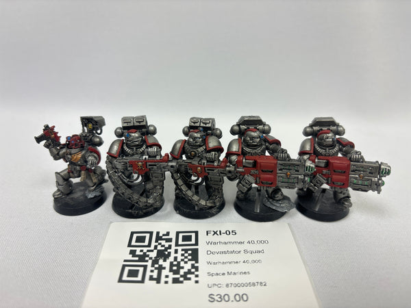 Warhammer 40,000 Devastator Squad FXI-05