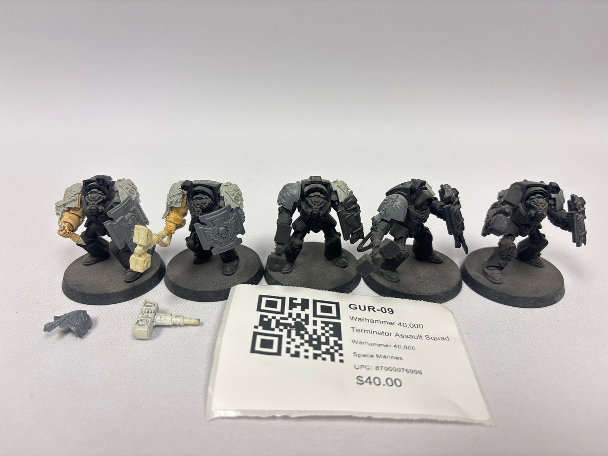 Warhammer 40,000 Terminator Assault Squad GUR-09