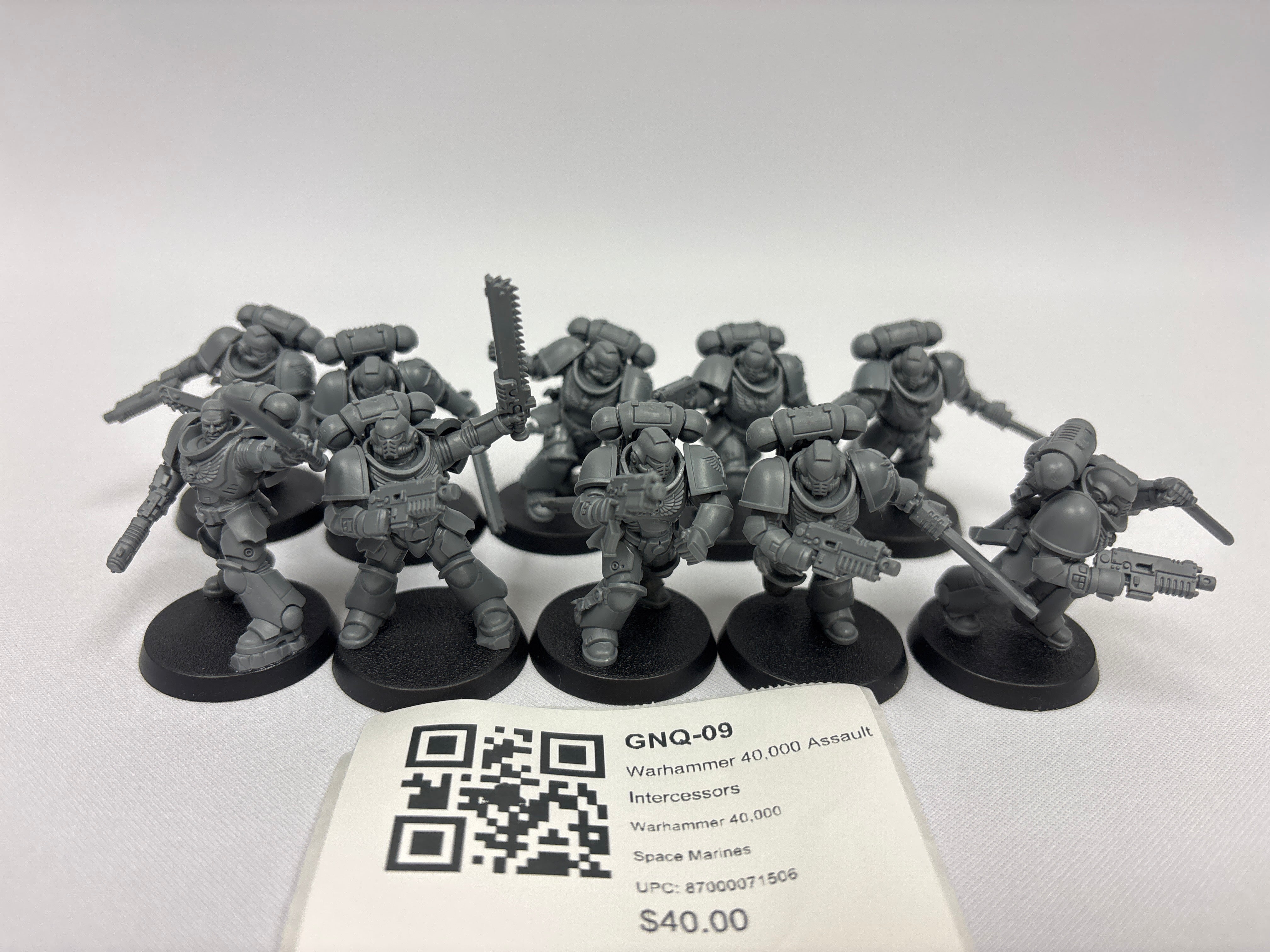 海外並行輸入正規品 Assault 40,000 Warhammer Intercessors Gaming Frontline | GNQ-09 模型/プラモデル