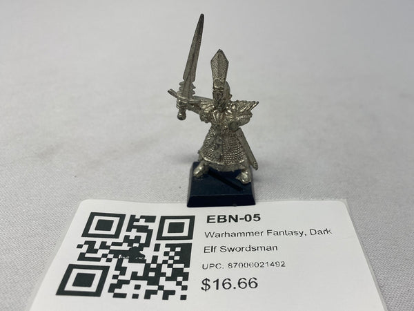 Warhammer Fantasy, Dark Elf Swordsman EBN-05