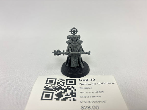 Warhammer 40,000 Sister Dogmata GEB-30