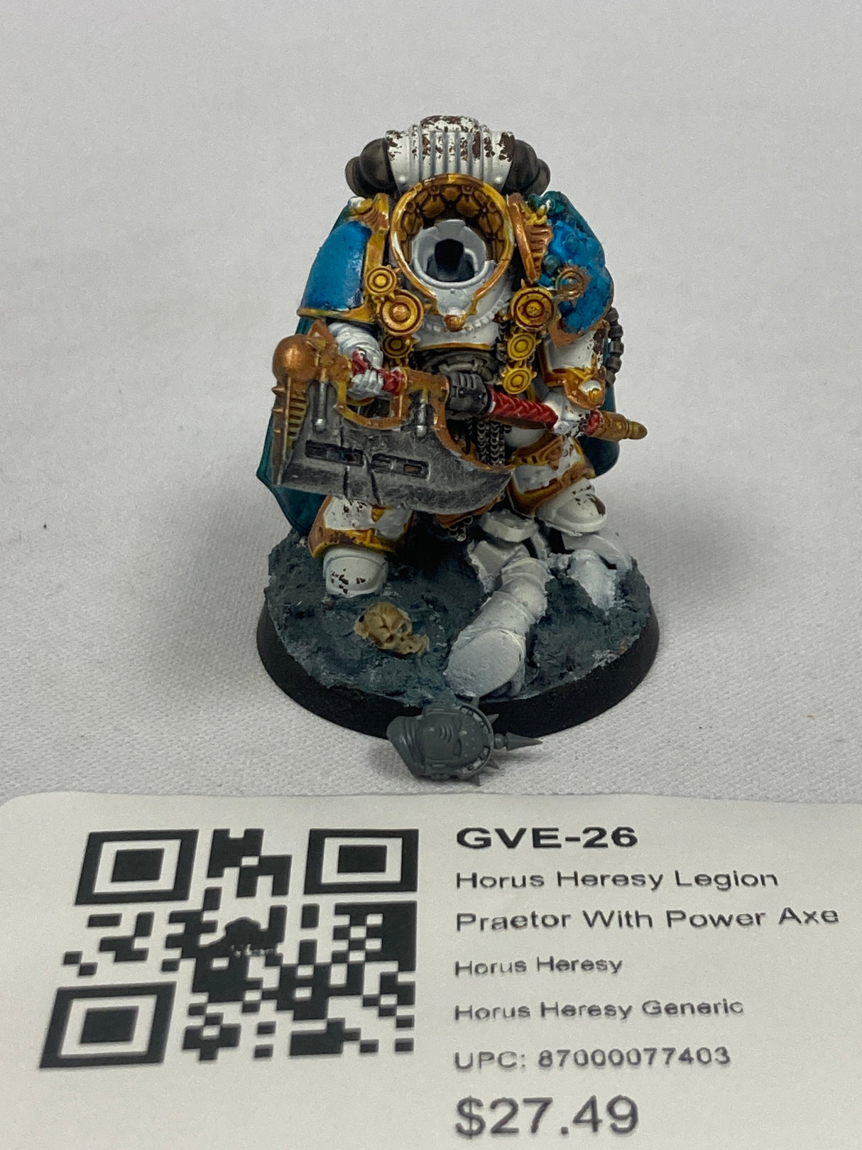 Horus Heresy Legion Praetor With Power Axe GVE-26