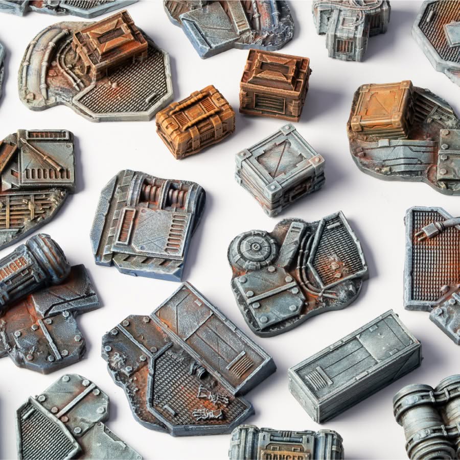 Gamers Grass: Basing Bits - Spaceship Corridor