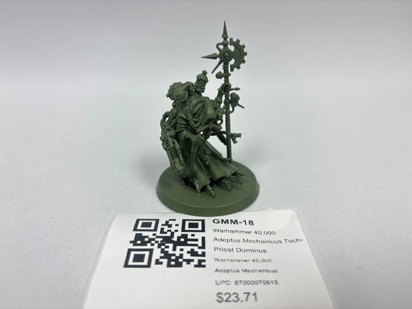Warhammer 40,000 Adeptus Mechanicus Tech-Priest Dominus GMM-18