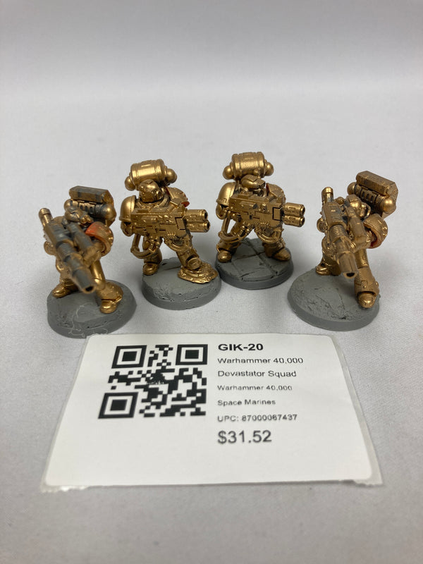 Warhammer 40,000 Devastator Squad GIK-20