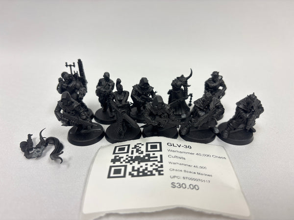 Warhammer 40,000 Chaos Cultists GLV-30